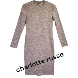Charlotte Russe Women's Dress Midi/Bodycon Long Sleeves Size XL
